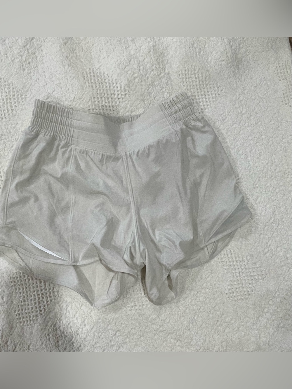 lululemon athletica Off White Women's Running Shorts